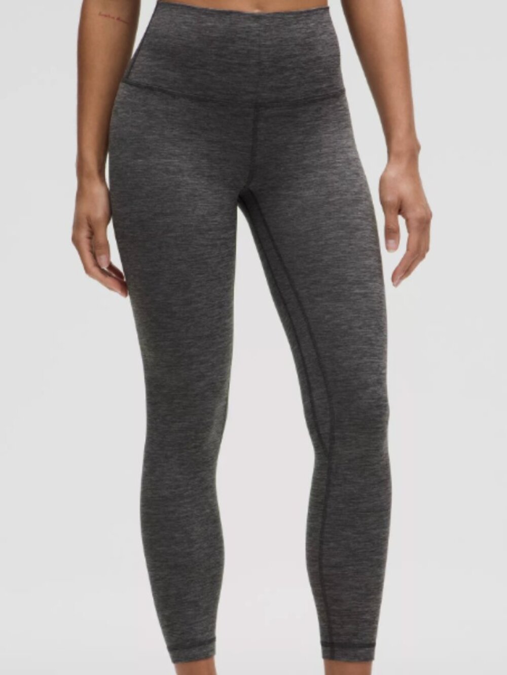 Lululemon Align Leggings - Size 2 - Heather Grey - 23" Crop